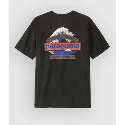 Patagonia Great Waves Responsibili- T-Shirt black Gr. L