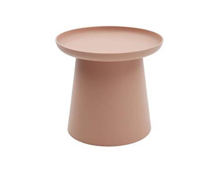 Fashion Commerce Beistelltisch aus Polypropylen, Rosa, 50 x 50 x 46 cm