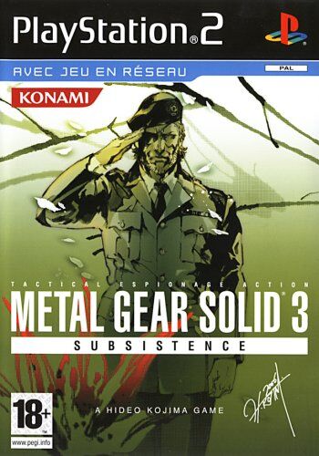 Metal Gear Solid 3 Subsistence [FR Import] - Preis vom 07.10.2026 11:45:10 h