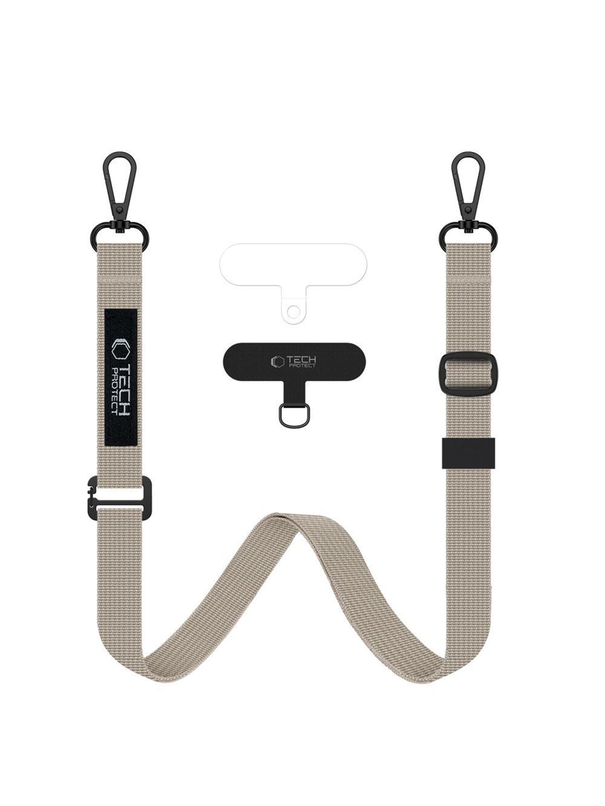 Tech-Protect C65 Rope Crossbody Leash - Beige