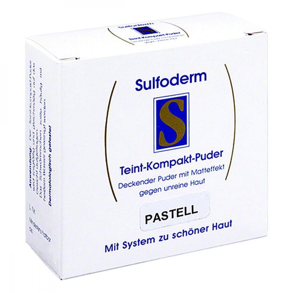 ECOS Vertriebs GmbH Sulfoderm S Teint Kompakt Puder pastell 06052825