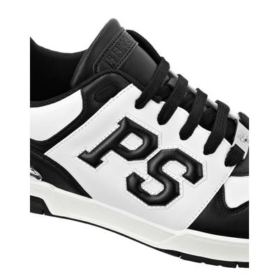 Sneaker PLEIN SPORT "Ps", Damen, Gr. 40, Normalschaft, schwarz (02, schwarz), Schuhe Sneaker
