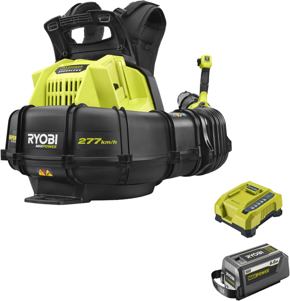 Ryobi RY36BPXB-0 - Souffleur à dos à batterie MAX POWER 36V 6Ah