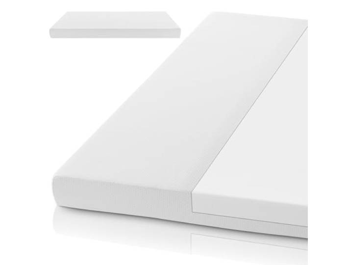 Juskys Kaltschaummatratze 90x200 cm, atmungsaktiv & antibakteriell, Bezug abziehbar & waschbar, Härtegrad H3, 16 cm Höhe - Matratze aus Kaltschaum