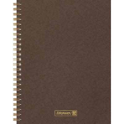 Brunnen Notizbuch Wire-O A5 dotted chocolat, Nonbook von , Brunnen