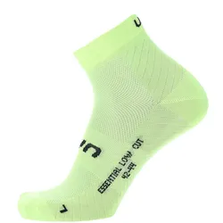 2er Pack UYN Essential Low Cut Socken acid lime 39-41