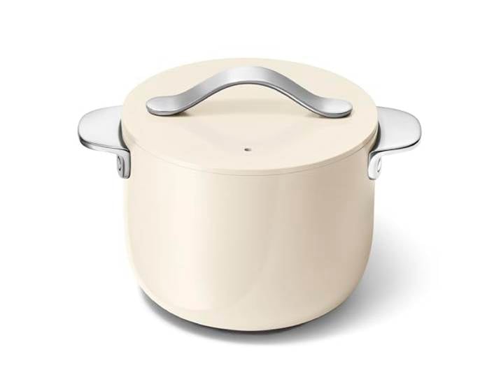 Caraway Petite Cooker, 2 qt Keramikbeschichteter Topf Frei von Chemikalien, perfekt für Reis, Getreide oder Saucen, Sahne