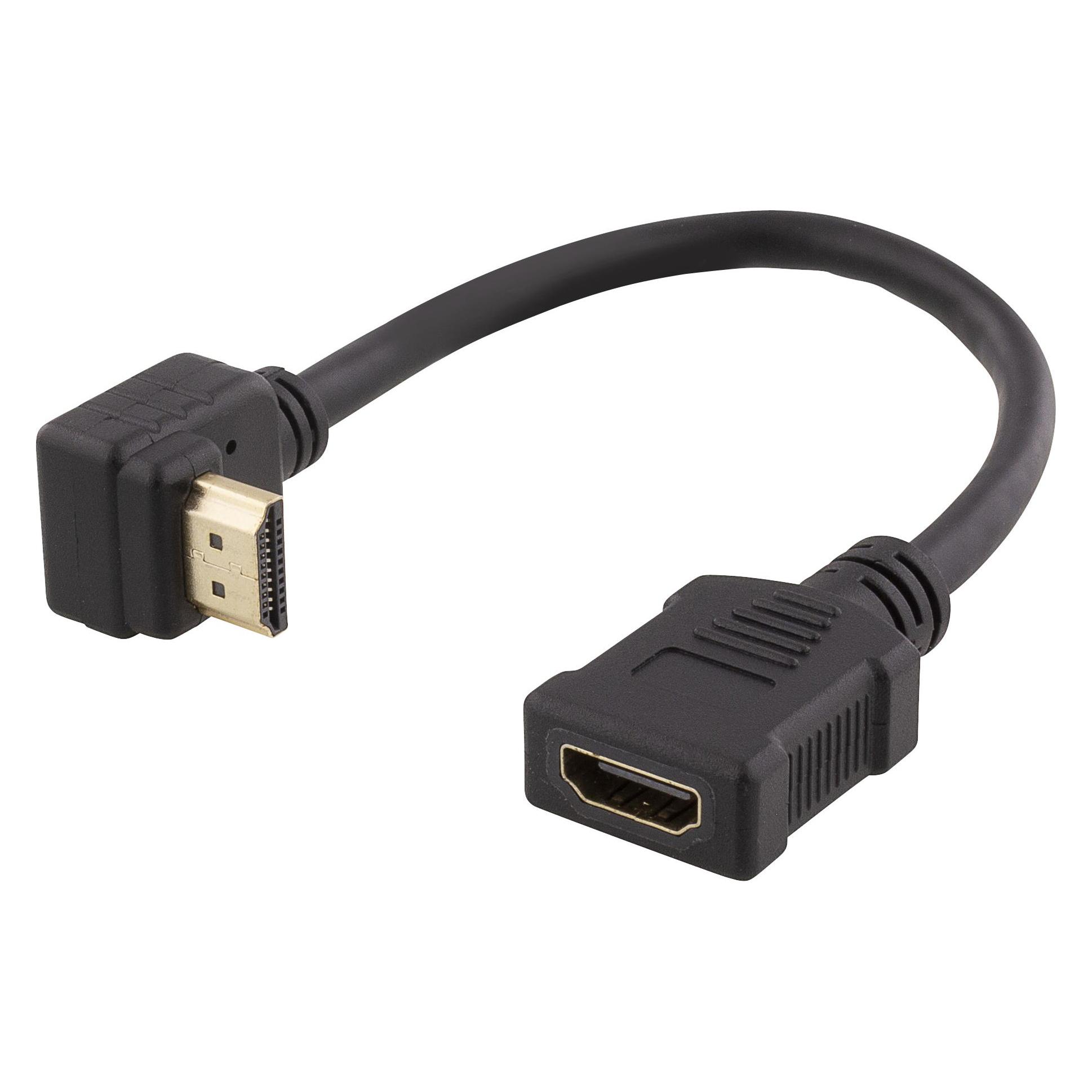 Deltaco HDMI-21B - HDMI adapter - 20 c (HDMI-21B)