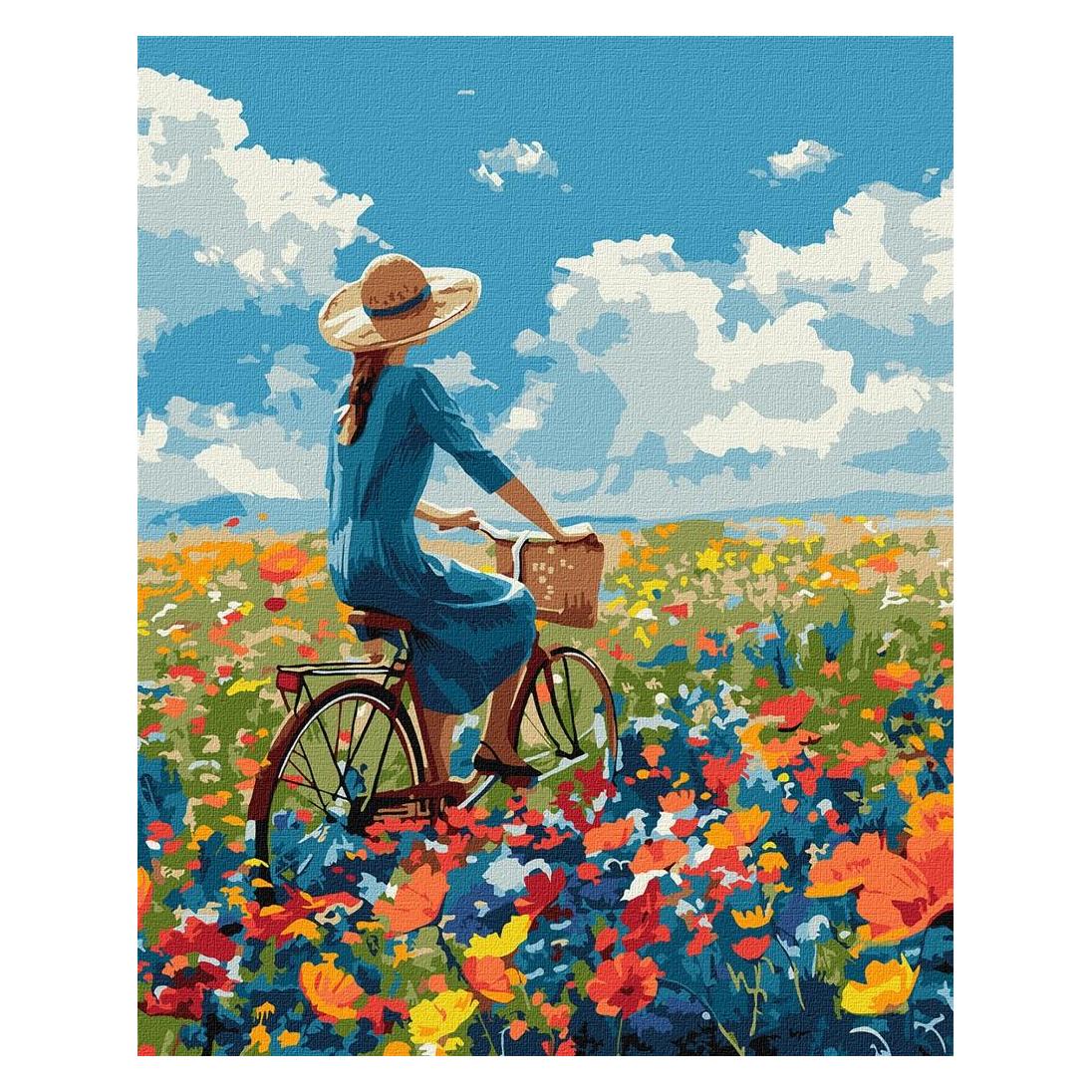 Ideyka Malen nach Zahlen - Eine Blumenreise (57318061)