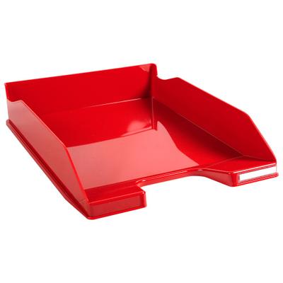 Exacompta 113218D 6x Briefablage COMBO MIDI, Kollektion Iderama - Karminrot glossy