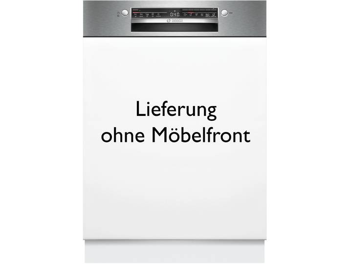 BOSCH teilintegrierbarer Geschirrspüler SMI2HVS02E , Energieeffizienz: D, silber (weiß), B:59,8cm H:81,5cm T:57,3cm, Geschirrspüler, Flexibilität dank VarioSchublade & höhenverstellbarer Oberkorb, teilintegrierbarer Geschirrspüler
