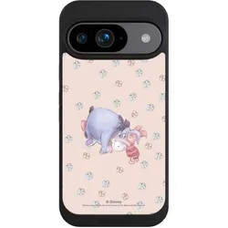 Nivocase Handyhülle für Google Pixel 9 Hülle NIVOpure Case Schwarz Disney Esel Winnie Puuh Ferkel (Google Pixel 9), Smartphone Hülle, Schwarz