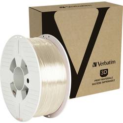 Verbatim 55051 55051 Filament PETG schlagfest, flexibel 1.75 mm 1 kg Transparent 1 St.