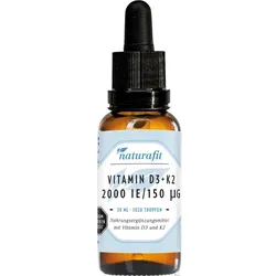NATURAFIT VIT D3+K2 2000IE