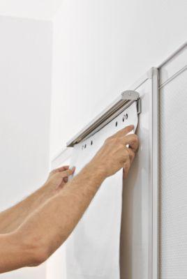Franken Flipchart Blockhalter PRO, magnetisch oder für PRO Tafelsystem, FDKMAG