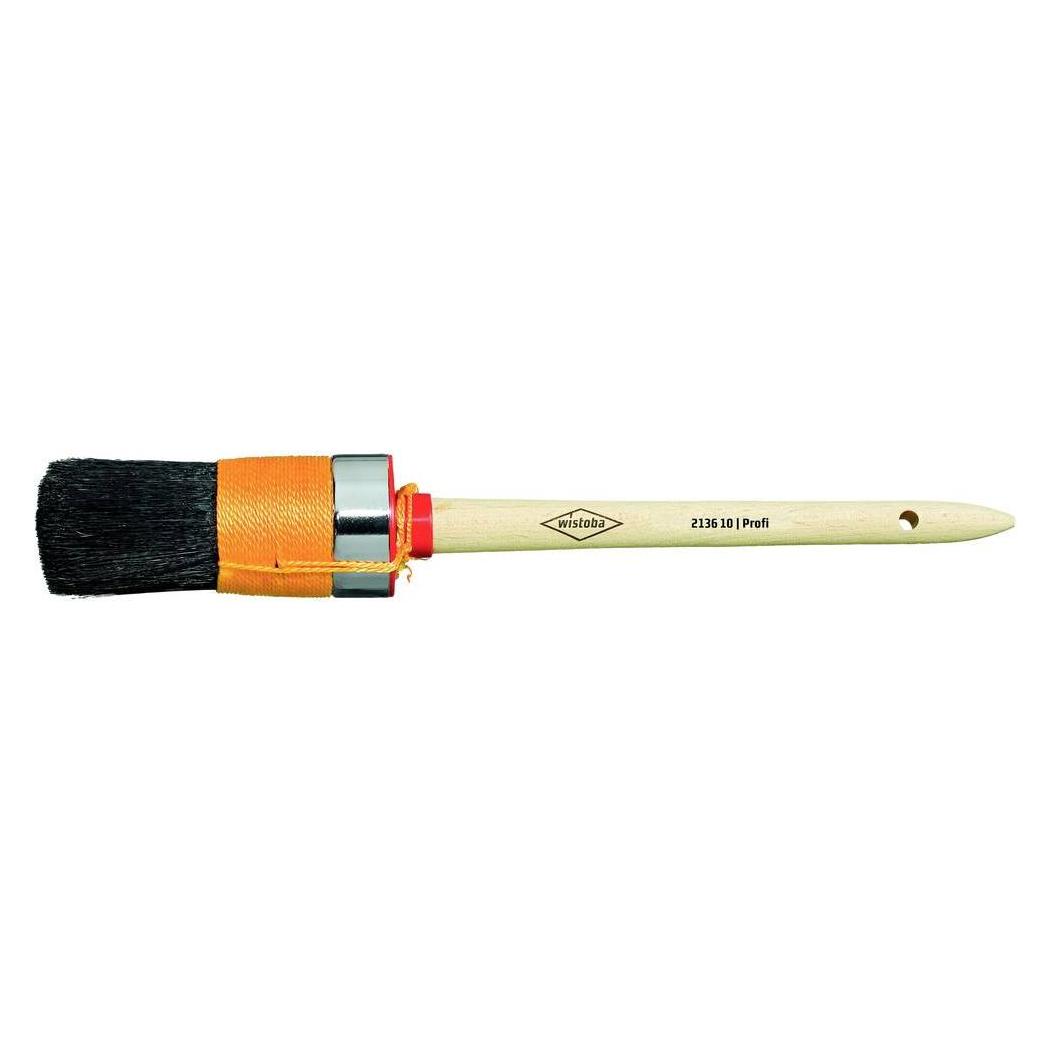 Wistoba Lackier-Ringpinsel, Profi, Borsten, Vorband 2-fach (25 mm) (213604)