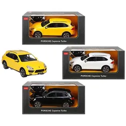 Rastar R/C 1:14 Porsche Cayenne Turbo Black/White/Yellow