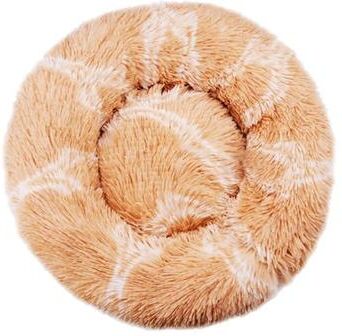 Uplift Essentials Round Plush Pet Bed For Dogs And Cats color 13 31.5in