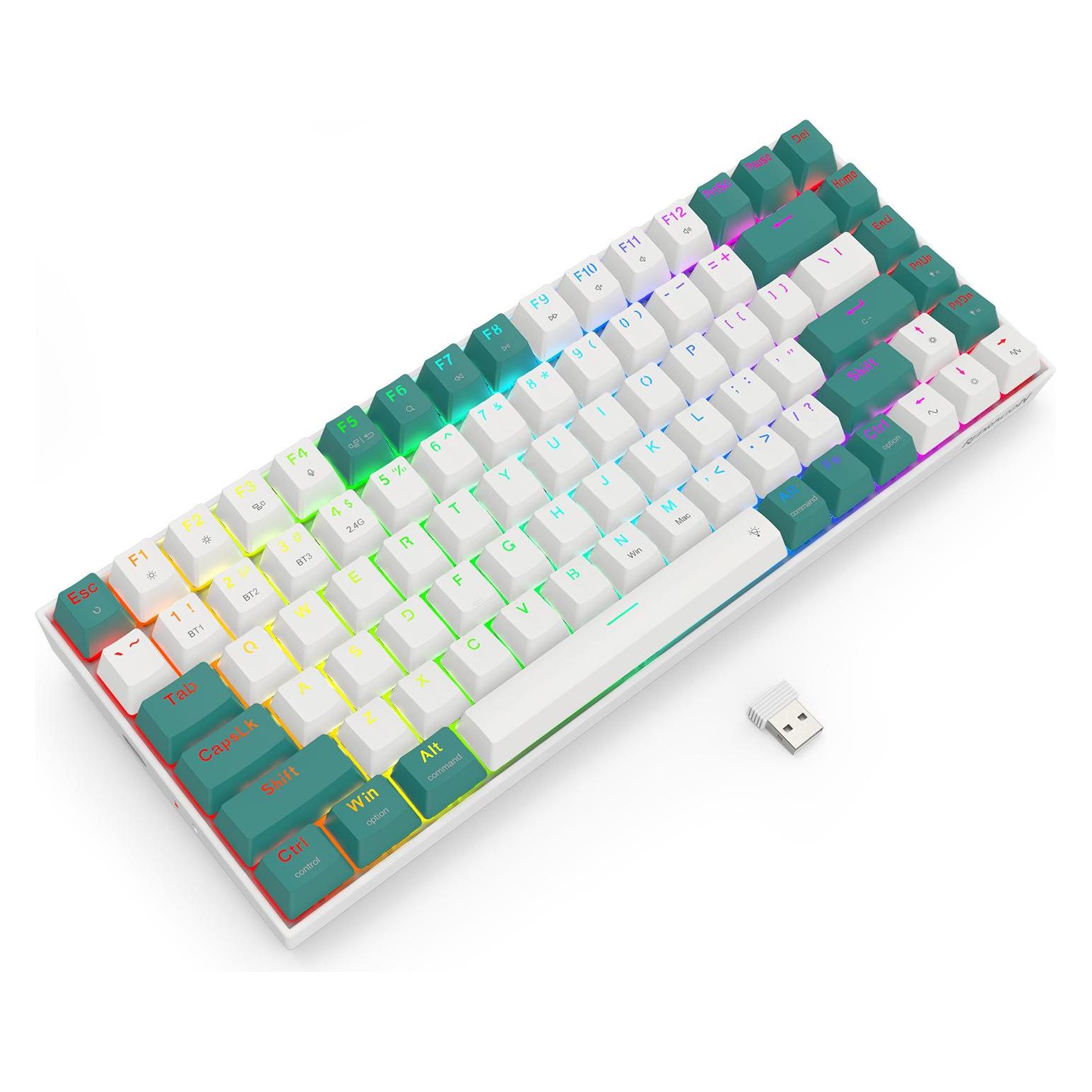 Redragon K678WG-RGB-PRO Singed (Eng. Int., Kabelgebunden, Kabellos) (K678WG-RGB-PRO SINGED)