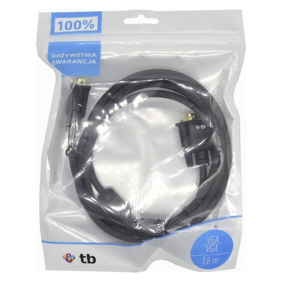 Lenovo VGA-Kabel 15M-15M 1,8 m. Das schwarze Gold (AKXVGAMMG180B) (1.80 m) (AKTBXVGAMMG180B)
