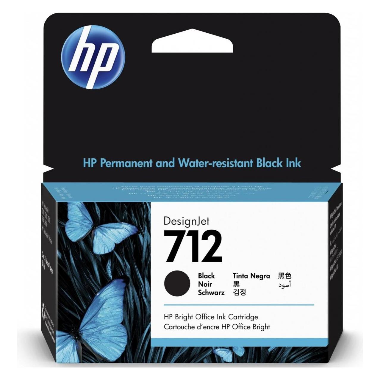 HP 712 (BK) (3ED70A)