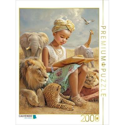 CALVENDO Puzzle Erzähle mir eine Geschichte | 2000 Teile Lege-Größe 90x67cm Foto-Puzzle für glückliche Stunden