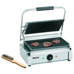 Bartscher Kontaktgrill "Panini" 1R, Grillfläche gerillt, A150674