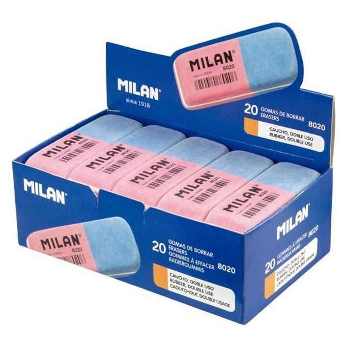 Milan Radiergummi für Tinte und Bleistift (20 Stück) (36951531)