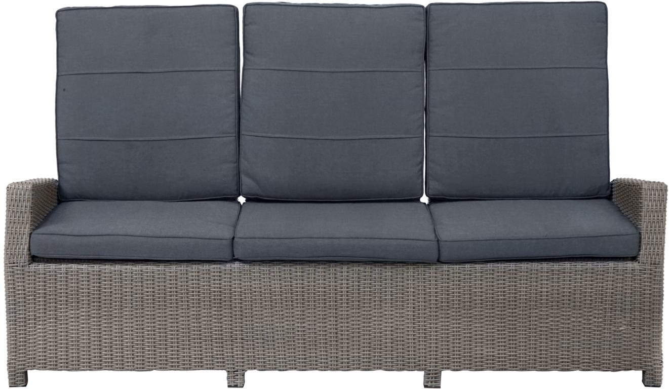 XXXPLOSSEUROPEGMBH Comfort Speise-/ Loungesofa Vigo Comfort, 3- Sitzer, grau 16884984