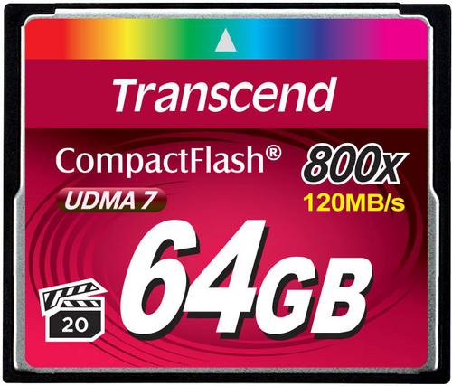 Transcend Premium 800x CF-Karte 64 GB