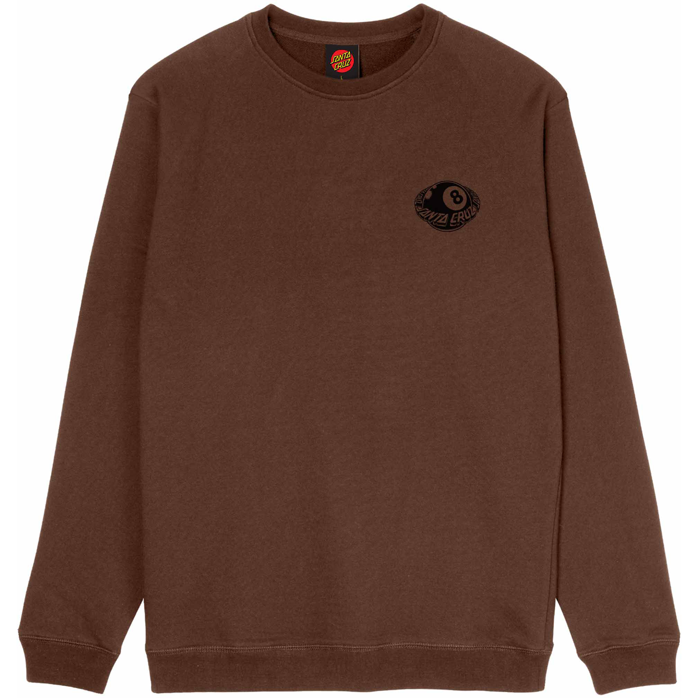 Santa Cruz Winkowski Eighth Planet Herren Pullover braun Größe L Lifestyle Atmungsaktiv