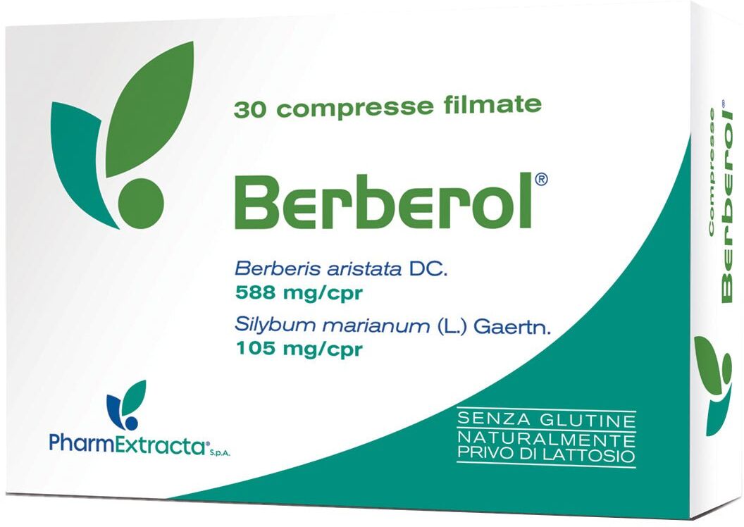 Pharmextracta Berberol 30 compresse colesterolo naturale