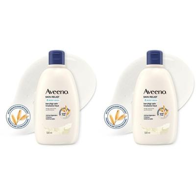Aveeno Skin Relief seifenfreies Duschgel 2x 2x500 ml