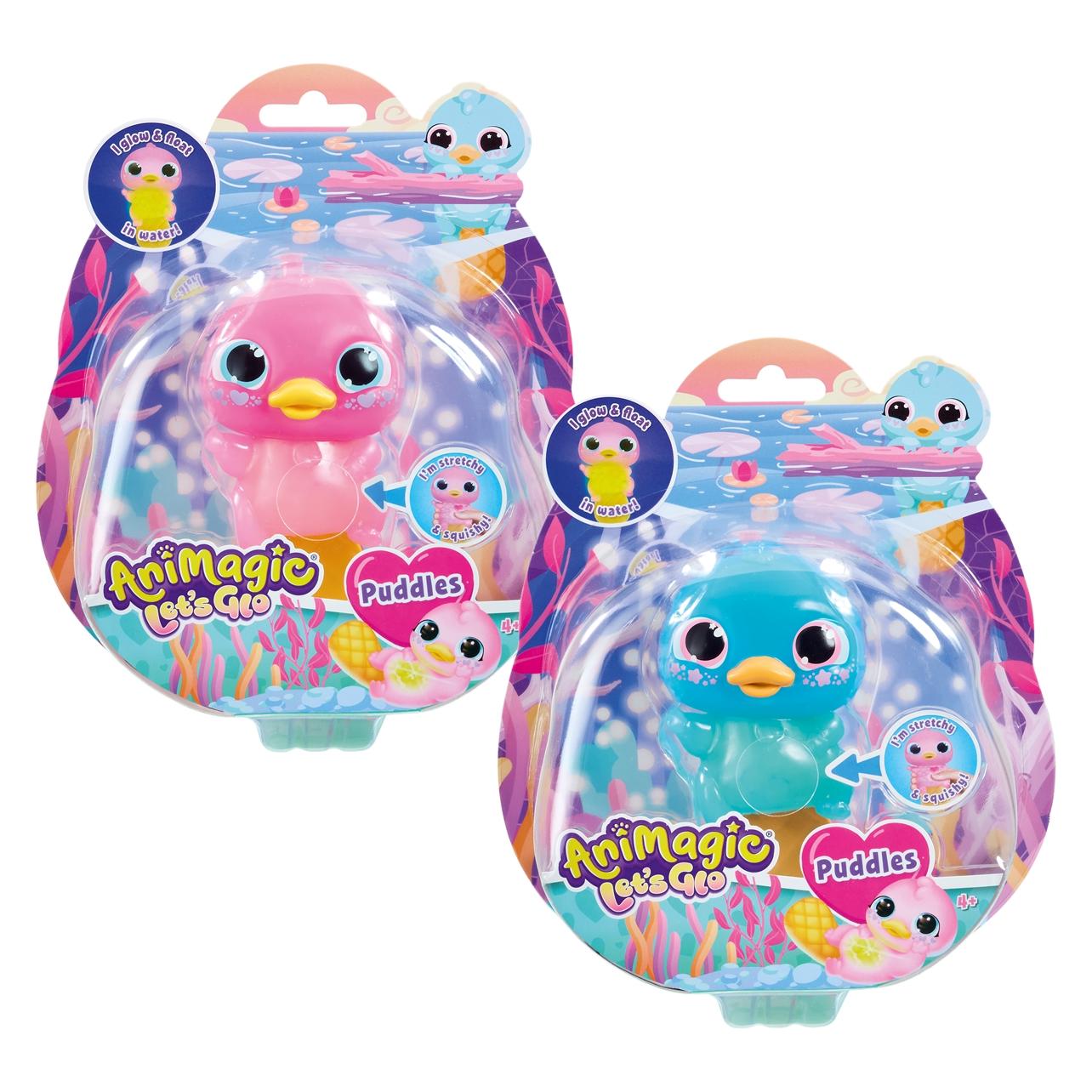 Goliath Toys Animagic Lets Glow Puddles (Schnabeltier) 2f sort. (6 cm) (935204)
