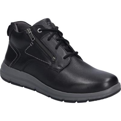 Stiefelette JOSEF SEIBEL "Giuseppe 03, schwarz", Herren, Gr. 42, schwarz, Obermaterial: 100% Rindsleder Leather cow., Schuhe Stiefelette