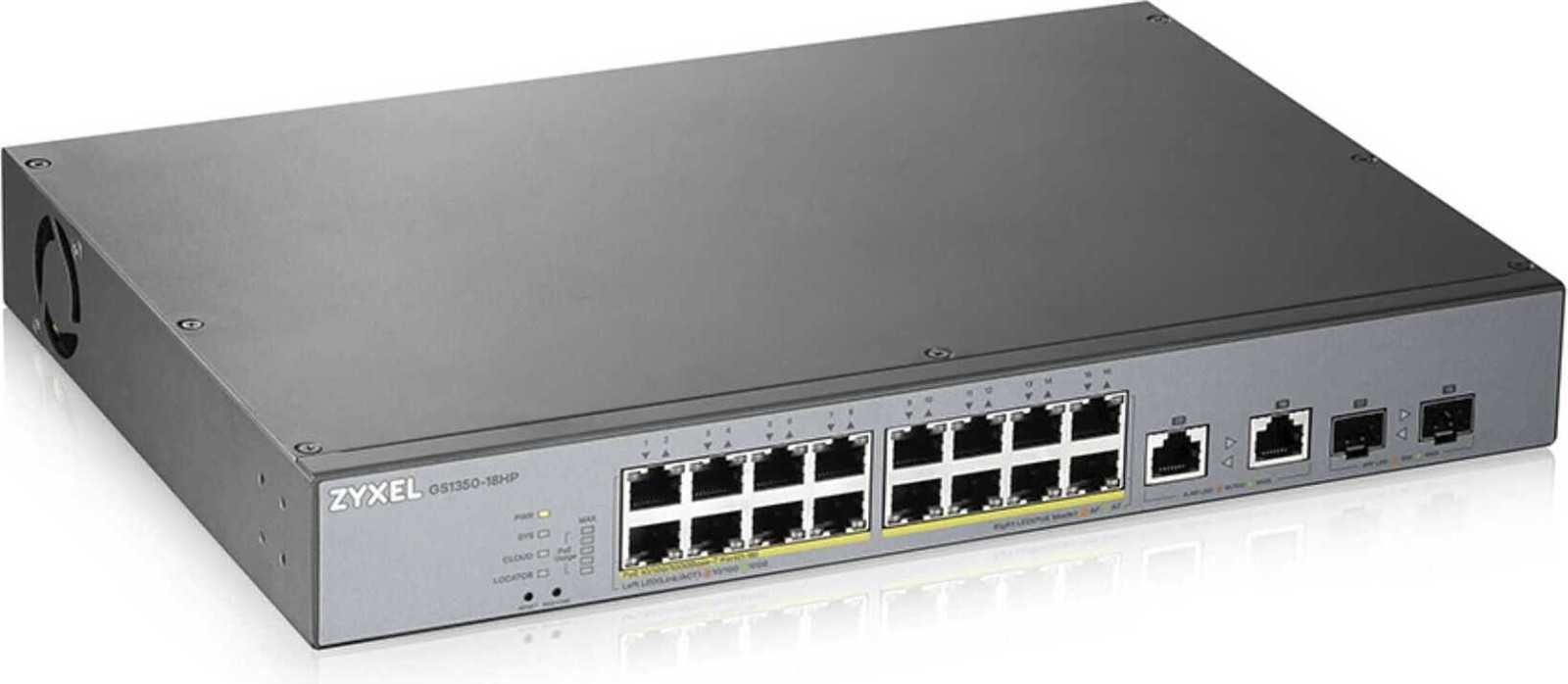 ZyXEL GS1350-18HP-EU0101 Schakelaar