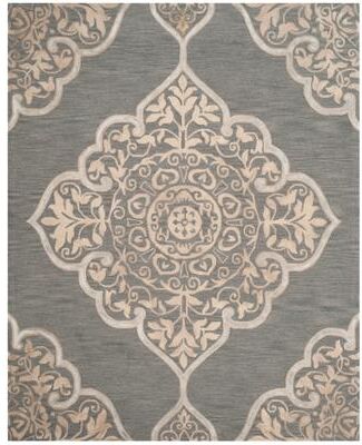 SAFAVIEH Handmade Dip Dye Luana Medallion Wool Rug