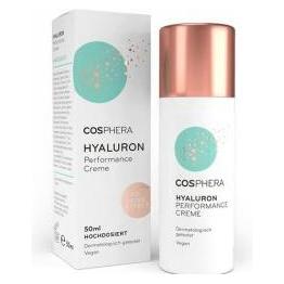 Cosphera Hyaluron Performance Cream 50ml - Vegan Day and Night Cream for Face, Neck, Decollete, Eyes - Anti-W (50 ml, Nachtcreme, Tagescreme) (42447028)