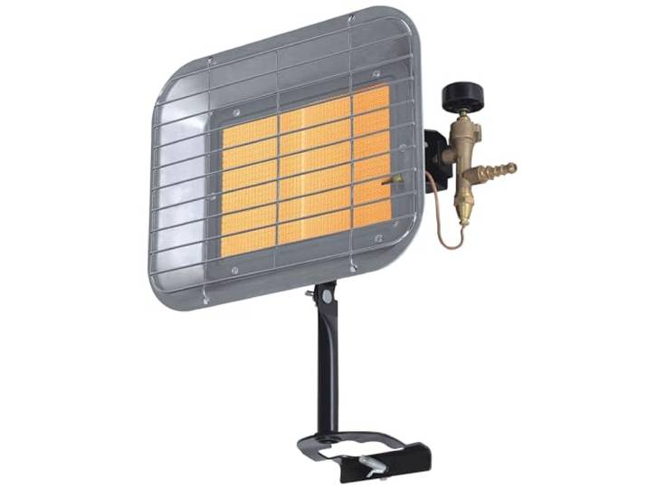 Perel Terrasverwarmer op gas, butaan of propaan, 4500 W