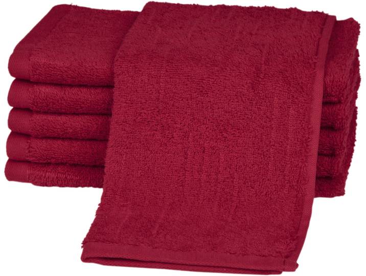 Gästehandtuch ROSS Premium , rot (granat), B:30cm L:50cm, Frottier, Obermaterial: 100% Baumwolle, Handtücher, Gästehandtuch, 100% Baumwolle