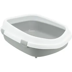 TRIXIE Primo XXL 56 x 25 Centimeter grau/weiß Katzentoilette