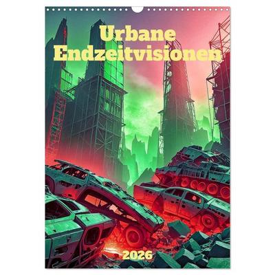 Urbane Endzeitvisionen (Wandkalender 2026 DIN A3 hoch), CALVENDO Monatskalender