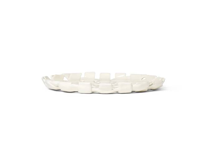 Ferm Living Plat Plait Ø30 cm Off white