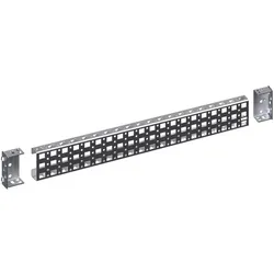 Rittal Montage-Chassis 23 x 64mm BT 600mm VX 8100742, Serverschrank Zubehör, Silber