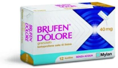 Brufen Dolore 40 mg Granulato Soluzione Orale 12 Bustine