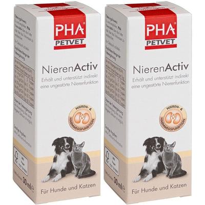 PHA NierenActiv für Hunde und Katzen Doppelpack 2x30 ml Tropfen