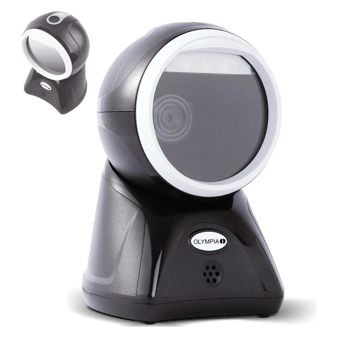 Olympia Barcode-Scanner LS 7100 2D Omnidirektional schwarz (1D-Barcodes, 2D-Barcodes) (947990013)