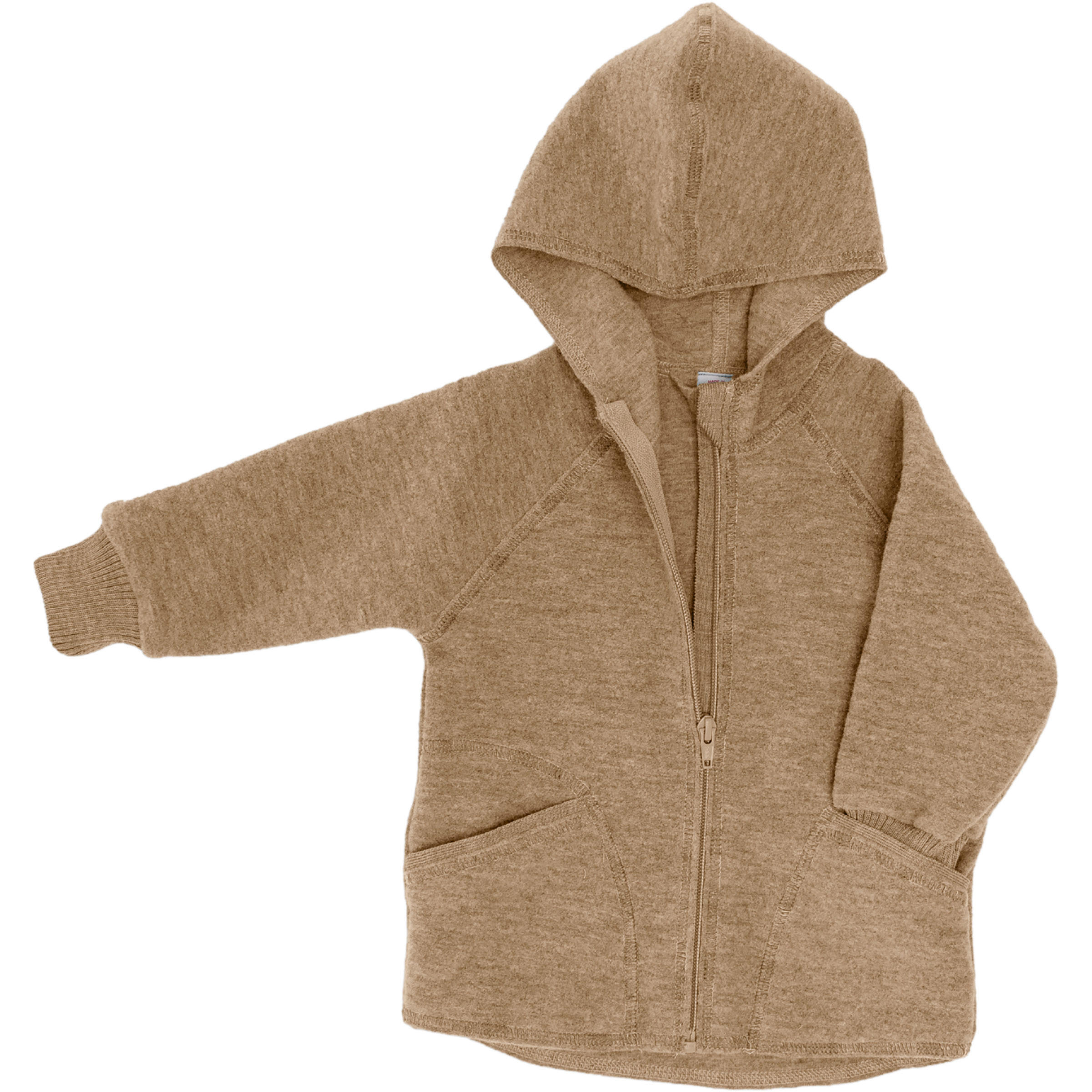Engel Walk Baby Kapuzen Kinder Freizeitjacke, Parkas braun Größe 74 Lifestyle Hautfreundlich Wasserabweisend