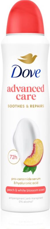Dove Advanced Care Peach & White Blossom anti-transpirant spray 150 ml