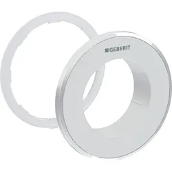 Geberit Typ 10 Rosette für Fernbetätigung rund, UP-Drücker, chrom matt, Etc